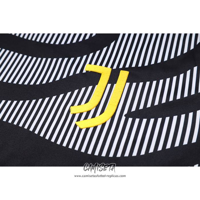 Chandal del Juventus 2023 Manga Corta Negro - Pantalon Corto